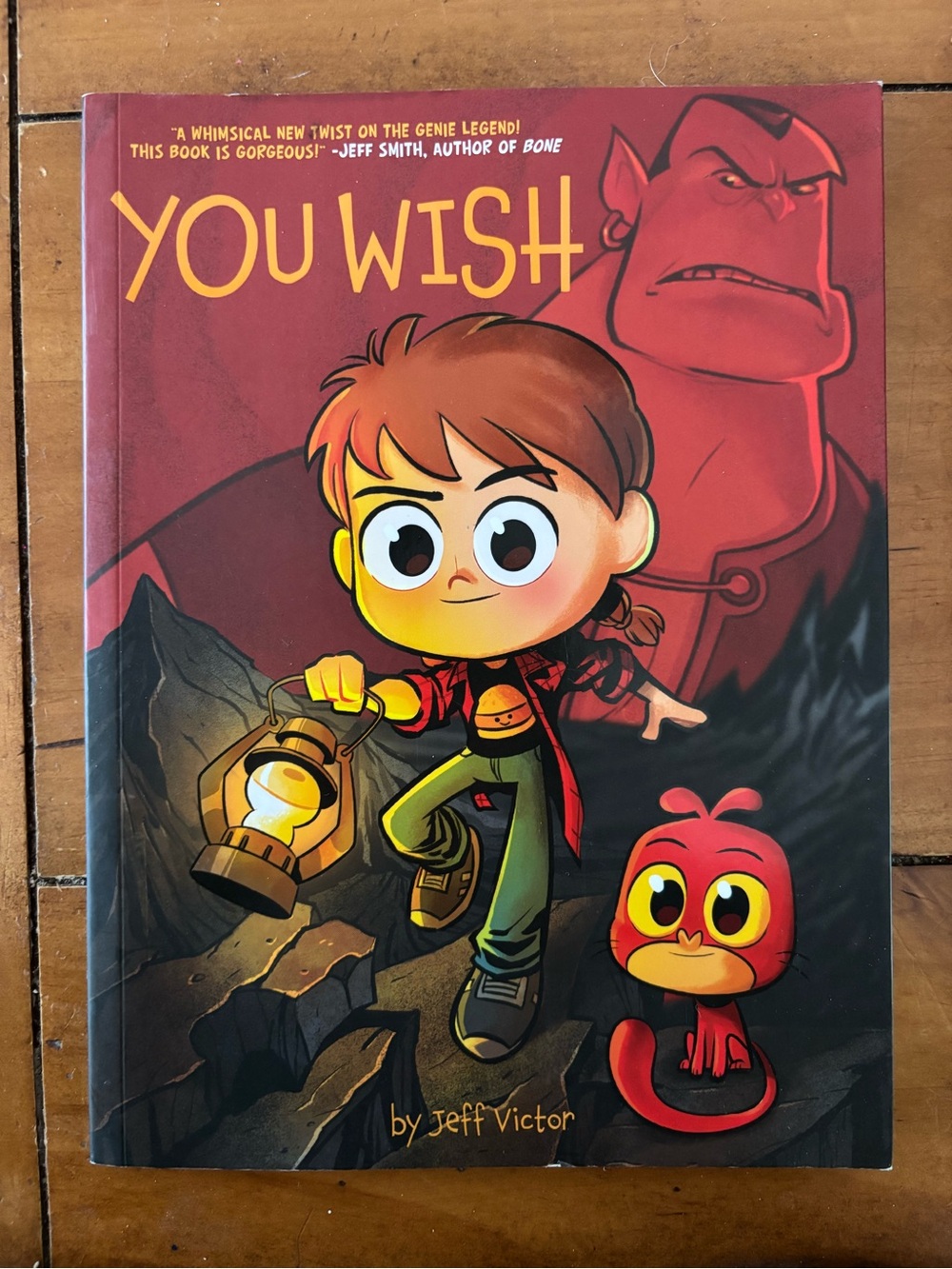 You Wish Book by Jeff Victor - Illustrated Graphic Novel